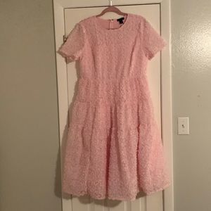Atlantic pacific pink flower dress